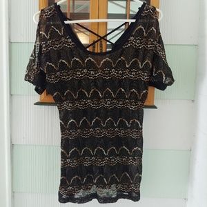 5 for 20$NWOT cross back cold shoulder